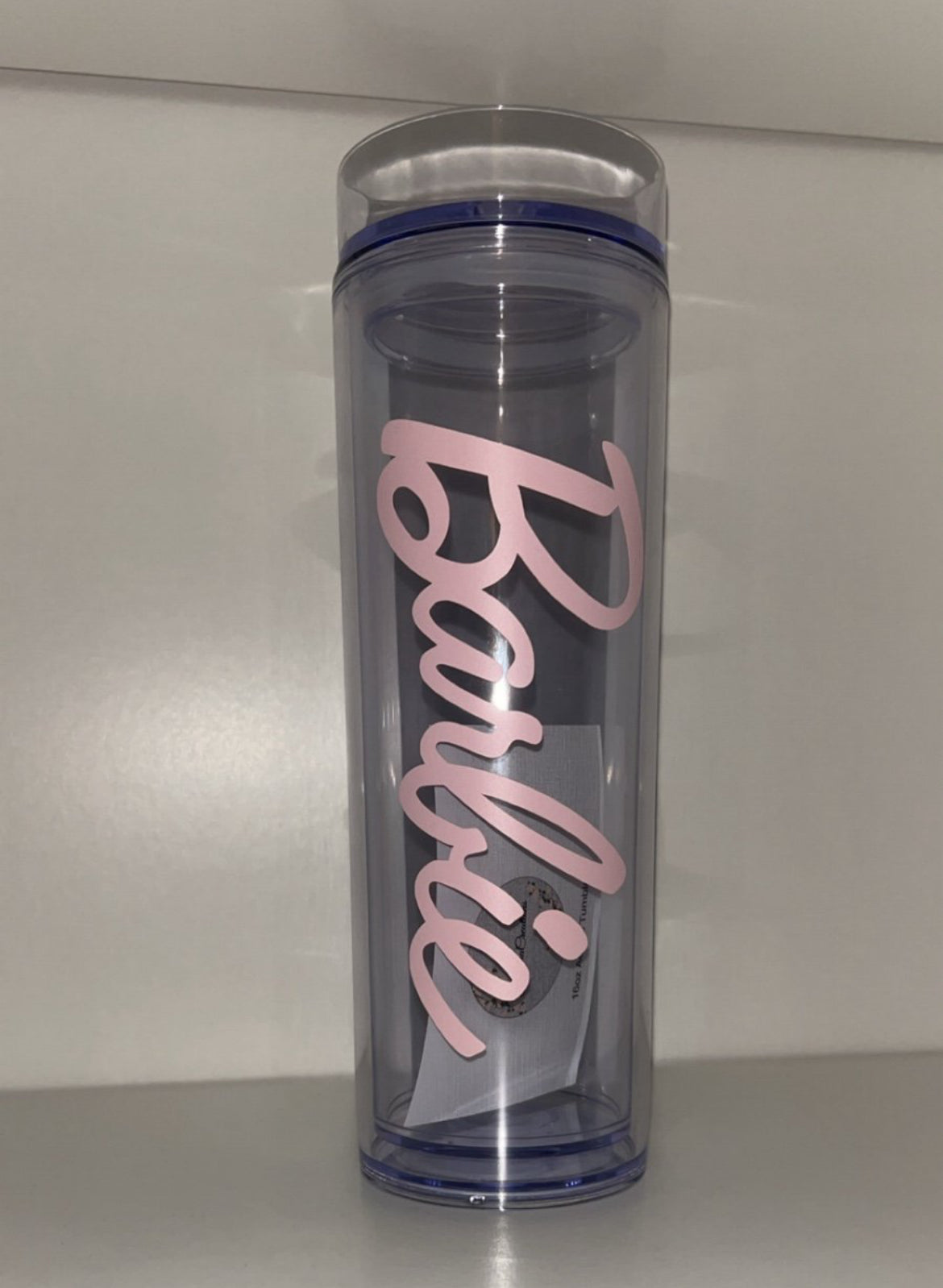 Barbie Skinny Acrylic Tumbler