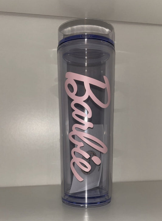 Barbie Skinny Acrylic Tumbler