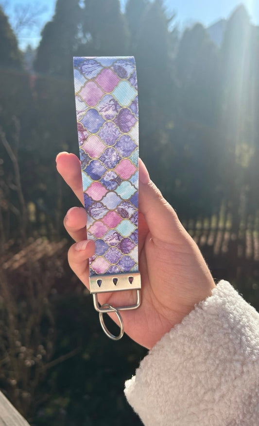 Mermaid Keychain (Leather Faux)
